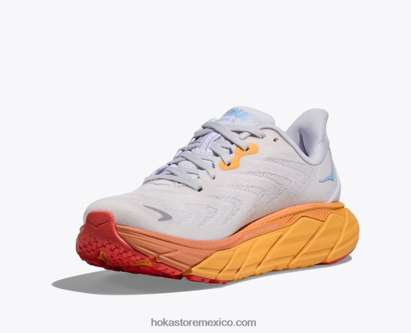 mujer Hoka arahi 6 62T0RT685 nube nimbus/blanco de blanc