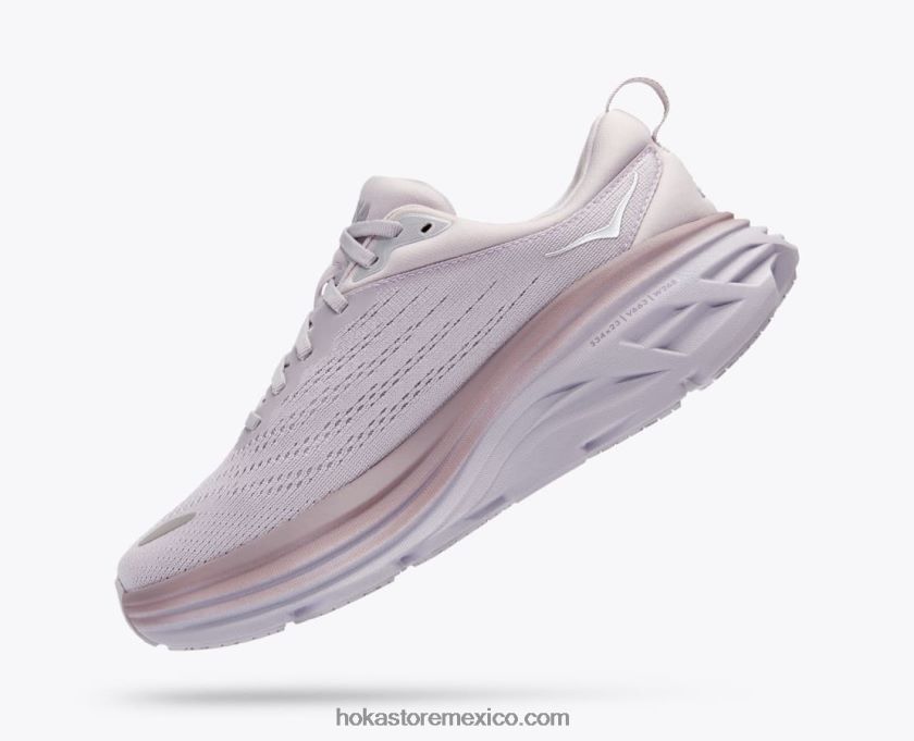 mujer Hoka bondi 8 62T0RT17 mármol lila/baya del saúco