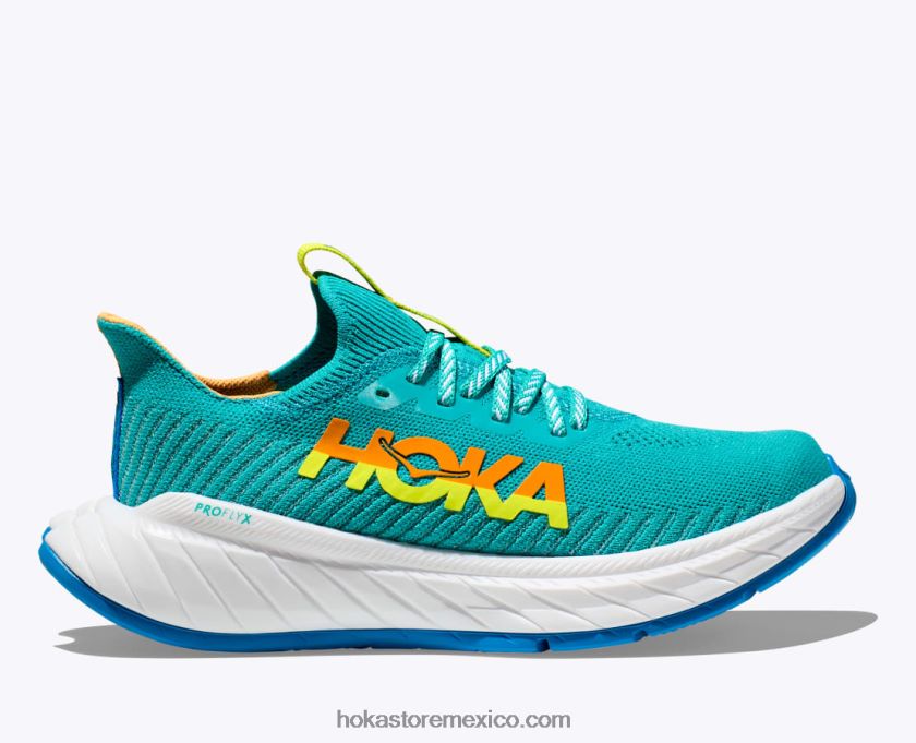 mujer Hoka carbono x 3 62T0RT42 cerámica/onagra