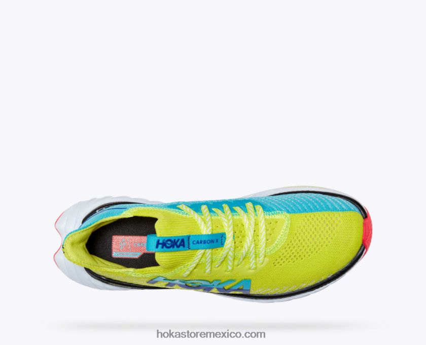 mujer Hoka carbono x 3 62T0RT47 onagra/azul marino