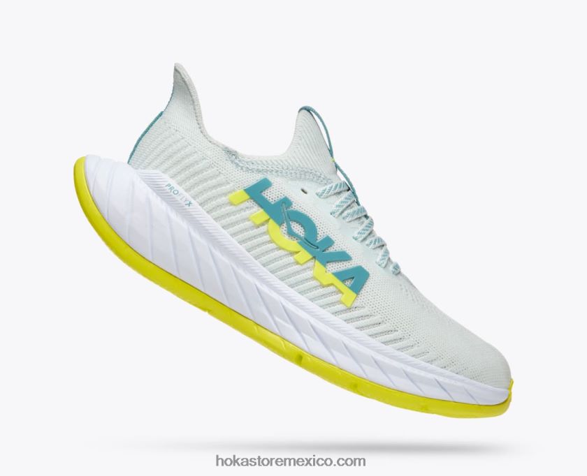 mujer Hoka carbono x 3 62T0RT50 vela ondulante/onagra