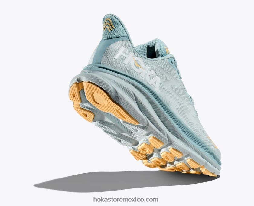 mujer Hoka clifton 9 62T0RT1 nube azul/flujo de hielo