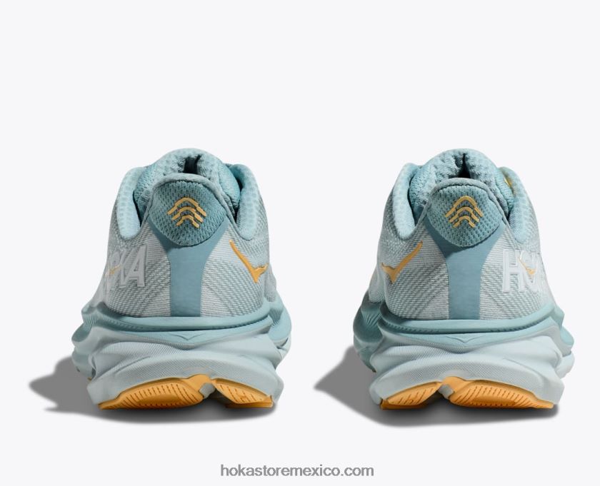 mujer Hoka clifton 9 62T0RT1 nube azul/flujo de hielo