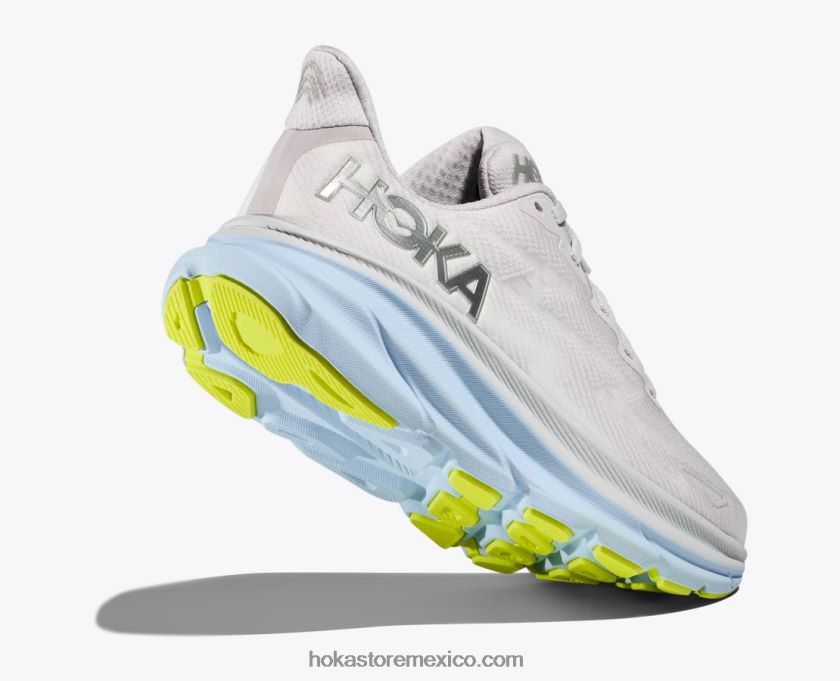 mujer Hoka clifton 9 62T0RT225 nube de nimbo/agua helada