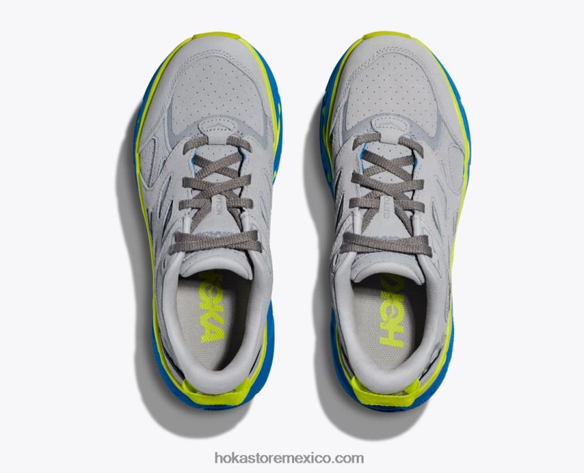 mujer Hoka clifton l ante 62T0RT67 roca lunar/azul diva