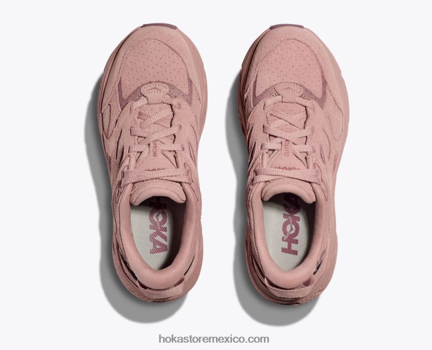 mujer Hoka clifton l ante 62T0RT68 malva pálido