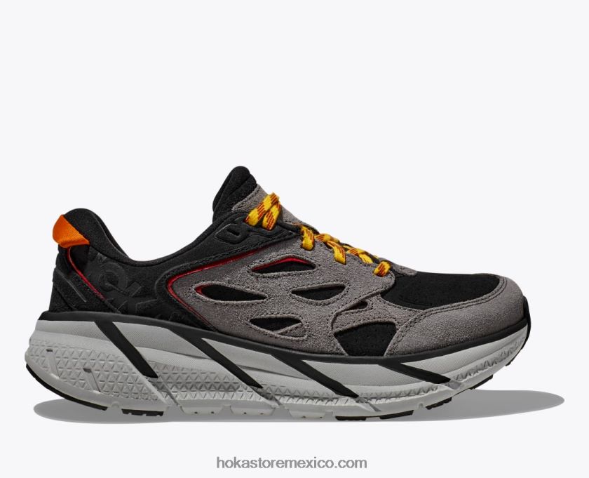 mujer Hoka clifton l ante 62T0RT69 roca negra/luna