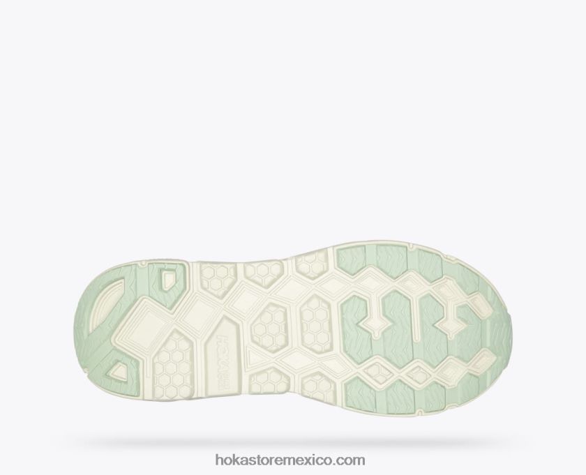 mujer Hoka clifton l ante 62T0RT72 verde humo/tinte celadón