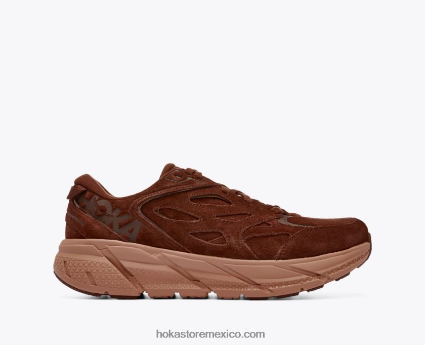 mujer Hoka clifton l ante 62T0RT73 capuchino/corcho