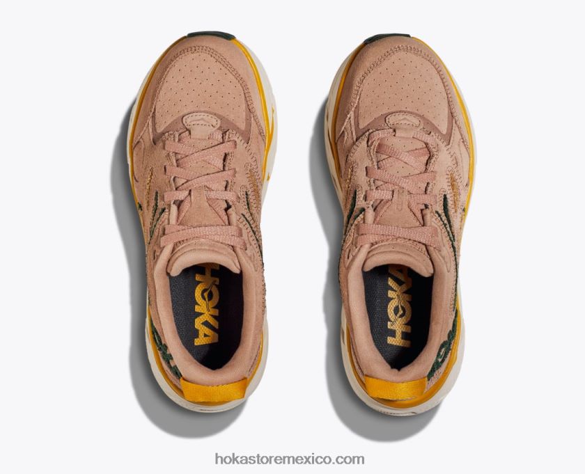 mujer Hoka clifton l bordado 62T0RT203 siroco/vista a la montaña