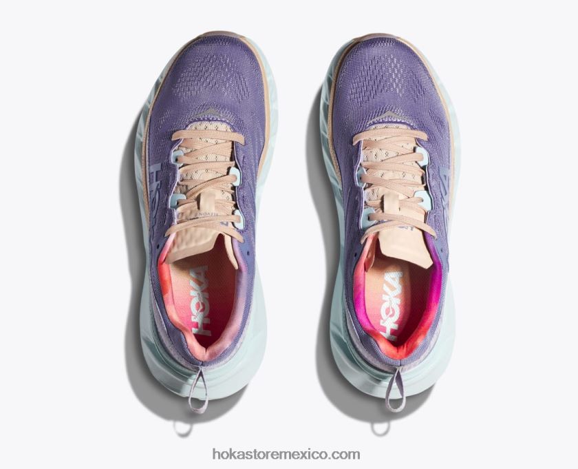 mujer Hoka elevón 2 62T0RT301 arena movediza/camelia