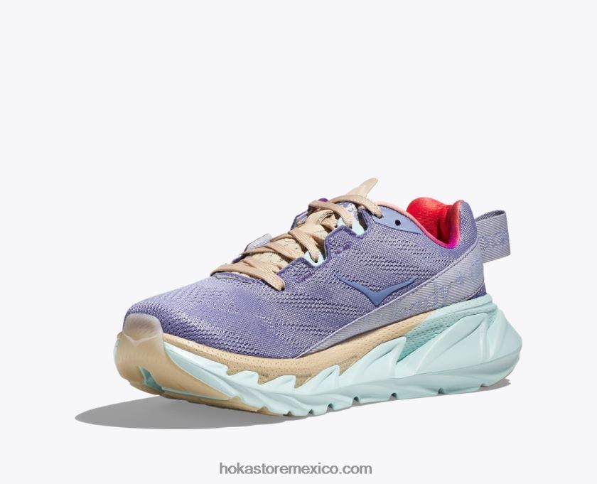 mujer Hoka elevón 2 62T0RT301 arena movediza/camelia