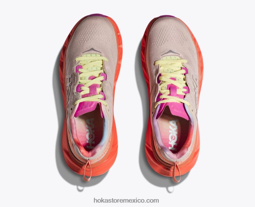 mujer Hoka elevón 2 62T0RT54 arena movediza/camelia