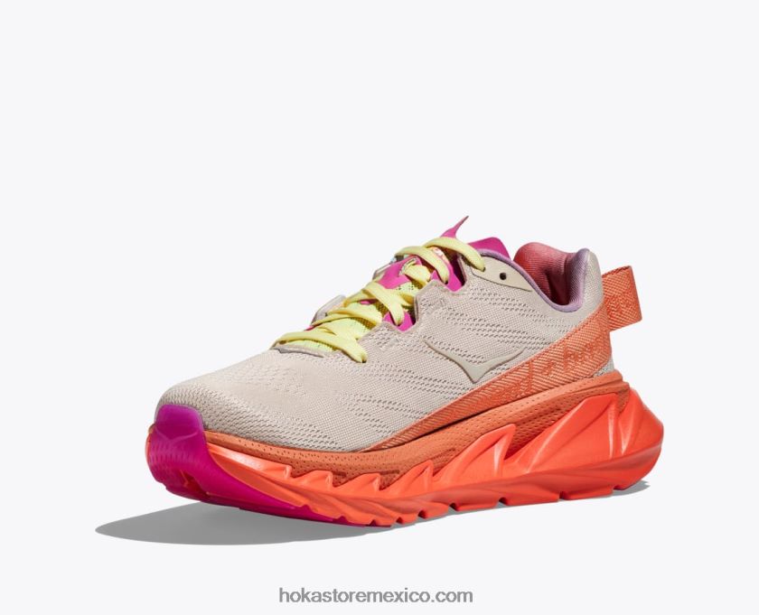 mujer Hoka elevón 2 62T0RT54 arena movediza/camelia