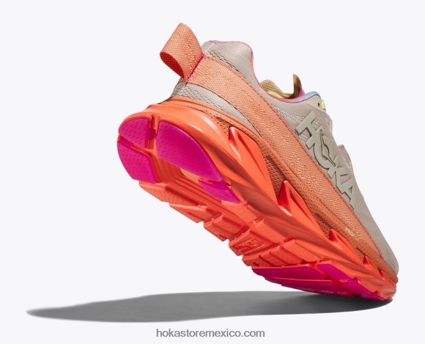 mujer Hoka elevón 2 62T0RT54 arena movediza/camelia