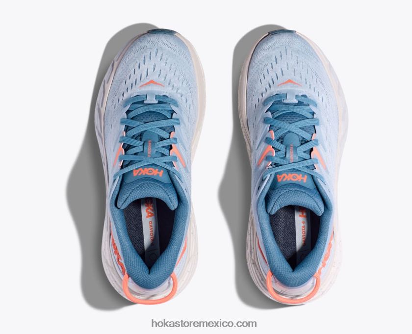 mujer Hoka gaviota 4 62T0RT18 niebla azul/aire plein