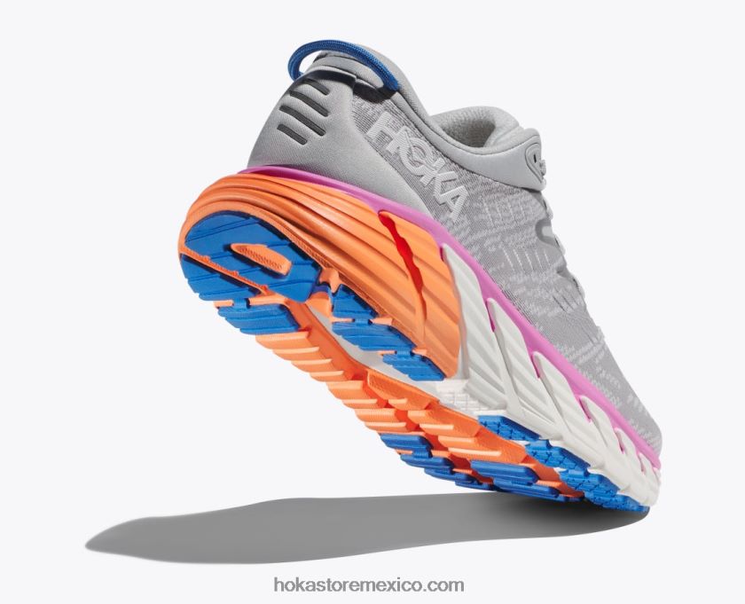 mujer Hoka gaviota 4 62T0RT204 festival fucsia/azul grafito