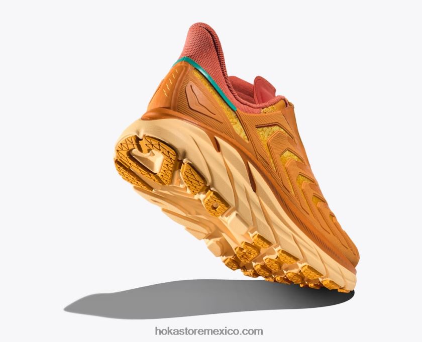 mujer Hoka proyecto clifton 62T0RT60 sol del desierto/ocre quemado