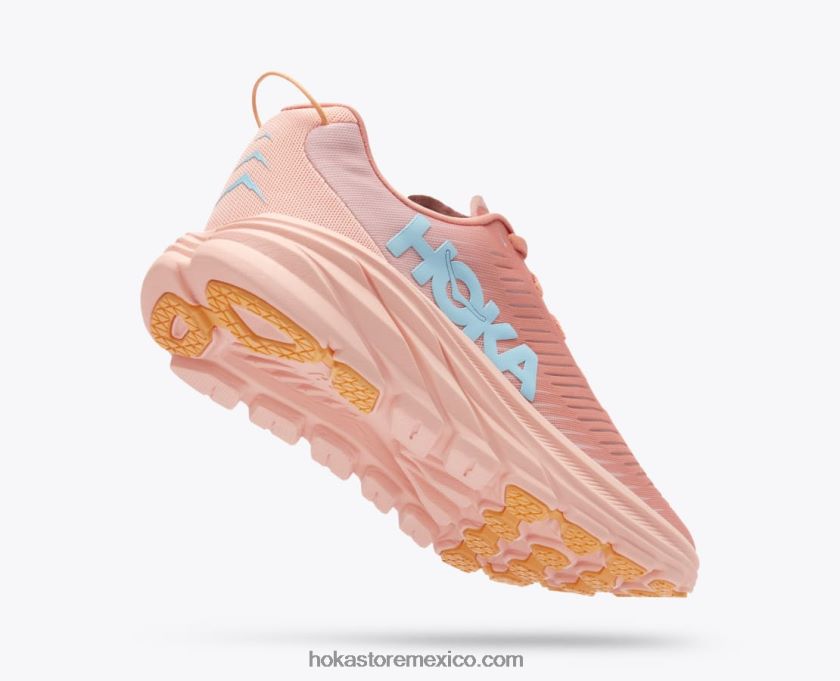 mujer Hoka rincón 3 62T0RT232 parfait de coral de concha/melocotón