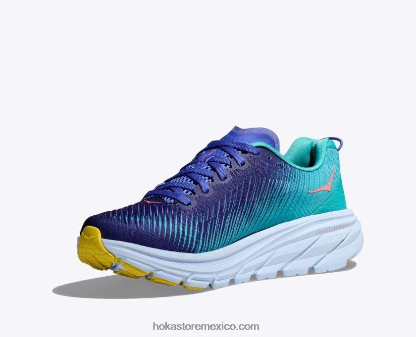 mujer Hoka rincón 3 62T0RT34 manantial azul/cerámica