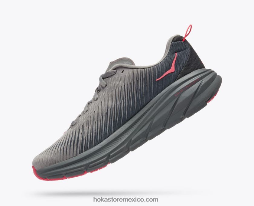 mujer Hoka rincón 3 62T0RT35 piel de tiburón/rosa diva