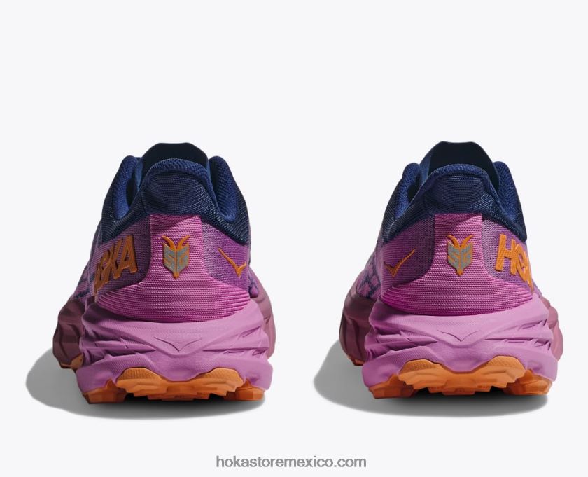 mujer Hoka cabra rápida 5 62T0RT101 manantial azul/ciclamen