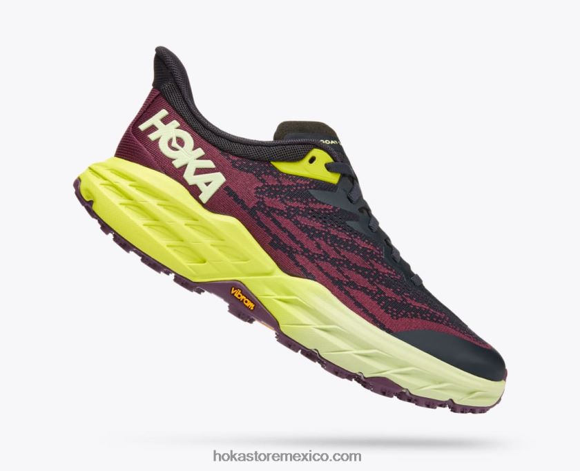 mujer Hoka cabra rápida 5 62T0RT106 grafito azul/onagra