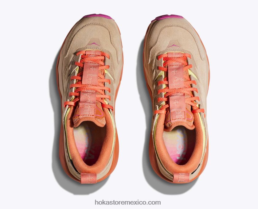 mujer Hoka kaha baja gtx 62T0RT112 arena movediza/horneado por el sol