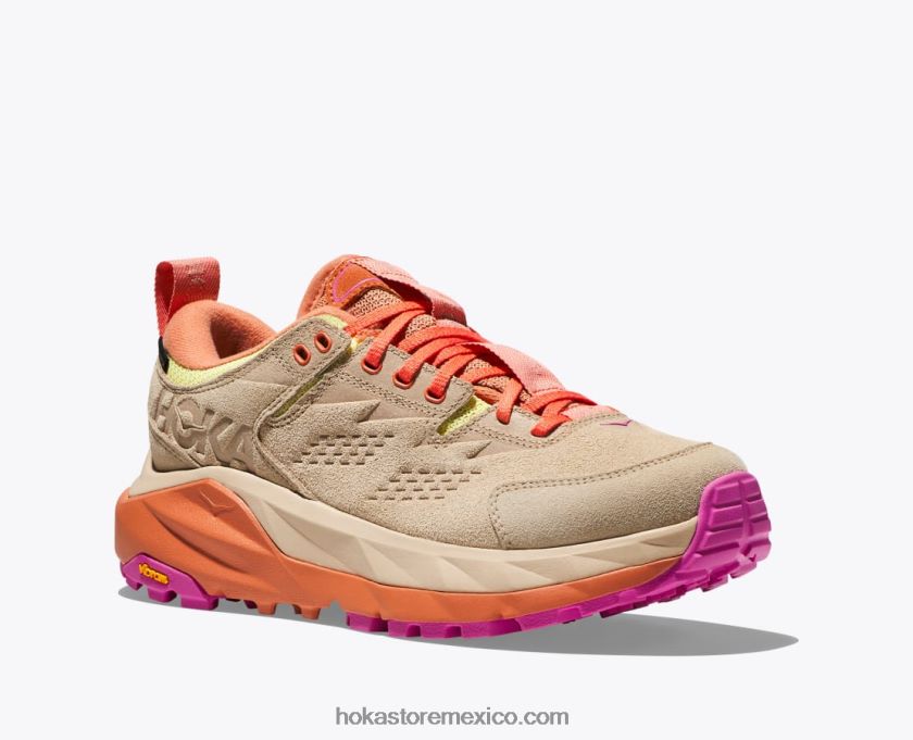 mujer Hoka kaha baja gtx 62T0RT112 arena movediza/horneado por el sol