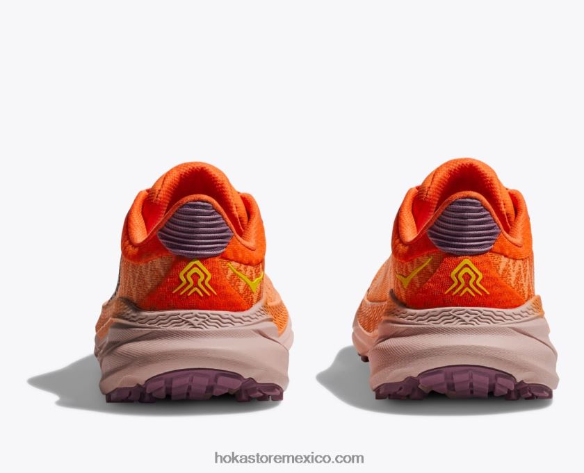 mujer Hoka retador 7 62T0RT108 naranja falso/naranja vibrante