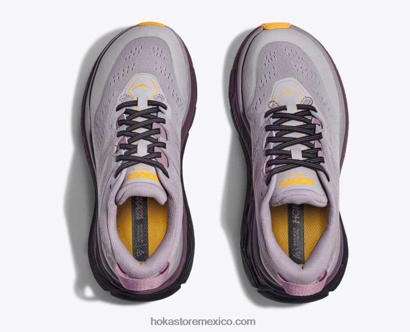 mujer Hoka stinson 6 62T0RT121 azul marroquí/azafrán