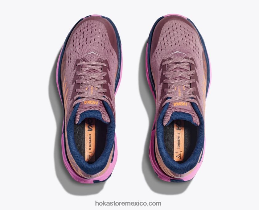 mujer Hoka torrente 3 62T0RT125 malva nostálgico/ciclamen
