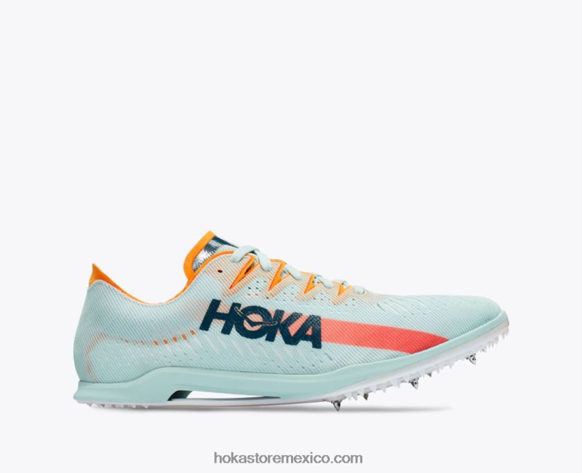 mujer Hoka cielo x md 62T0RT309 cristal azul/amarillo radiante