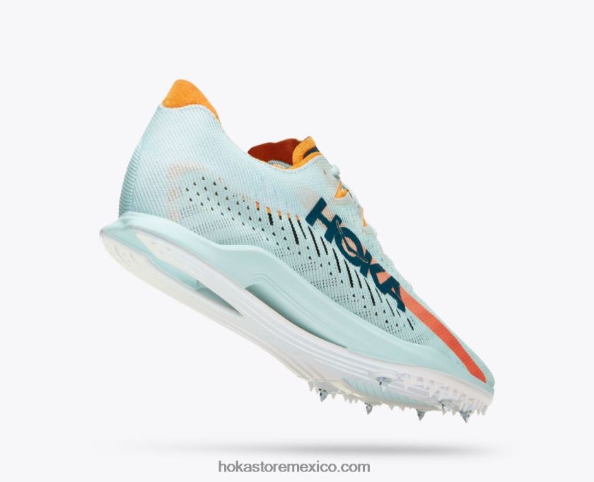 mujer Hoka cielo x md 62T0RT309 cristal azul/amarillo radiante