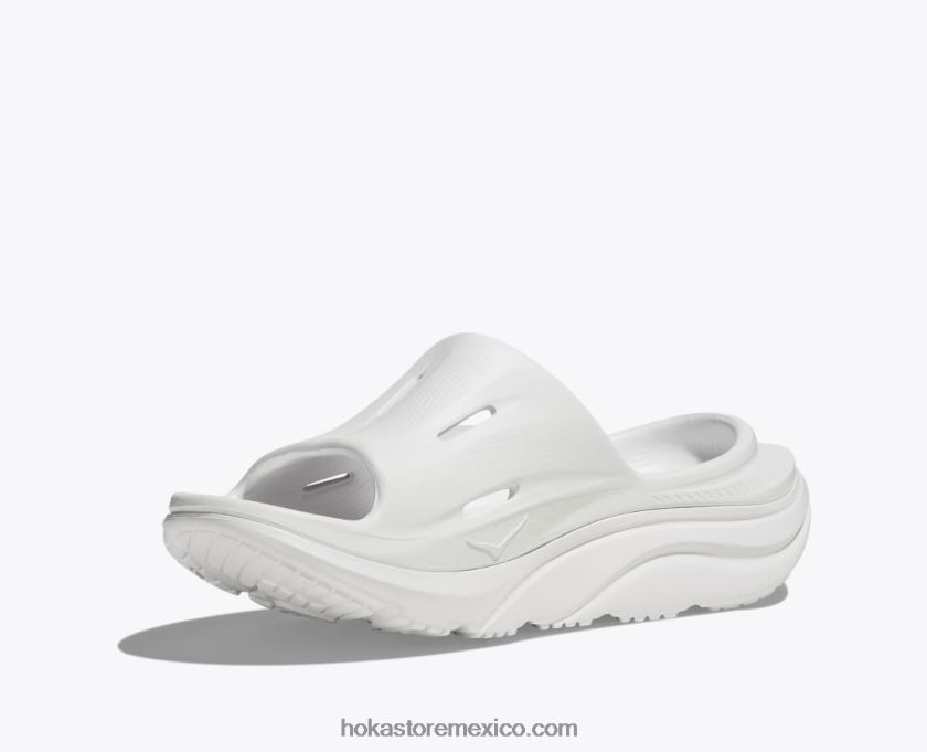 mujer Hoka diapositiva de recuperación ora 3 62T0RT281 blanco