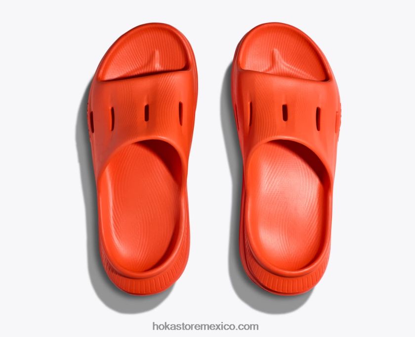 mujer Hoka diapositiva de recuperación ora 3 62T0RT286 naranja vibrante