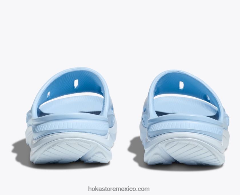 mujer Hoka diapositiva de recuperación ora 3 62T0RT289 agua helada/azul aireado