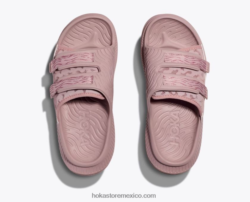 mujer Hoka ora de lujo 62T0RT265 malva pálido/malva melancólico