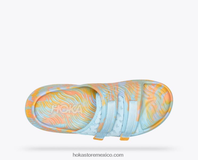 mujer Hoka ora de lujo 62T0RT269 canción de verano/amarillo ámbar