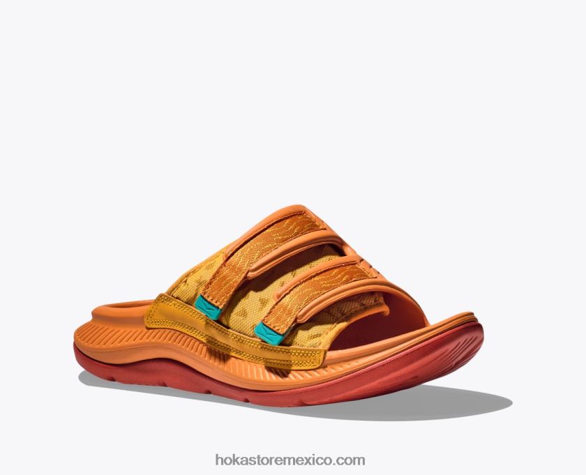 mujer Hoka ora de lujo 62T0RT270 amarillo dorado/sol del desierto