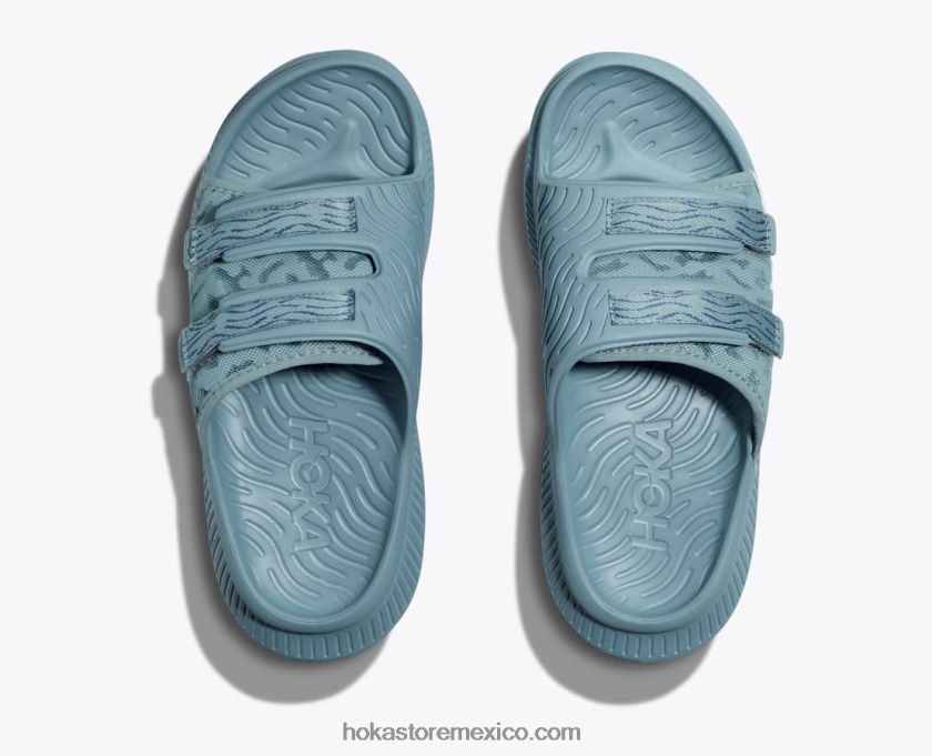 mujer Hoka ora de lujo 62T0RT273 azul piedra/azul acero