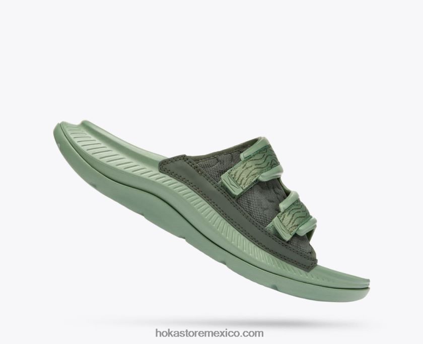 mujer Hoka ora de lujo 62T0RT276 escarcha de tomillo/loden