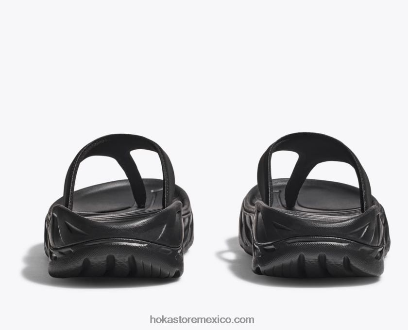 mujer Hoka voltereta de recuperación ora 62T0RT298 negro/gris gaviota oscuro