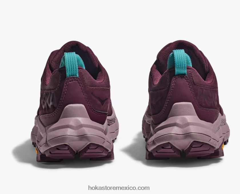 mujer Hoka anacapa baja gtx 62T0RT183 vino de uva/saúco