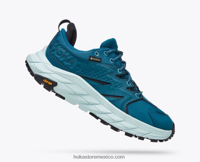 mujer Hoka anacapa baja gtx 62T0RT184 coral azul/vidrio azul