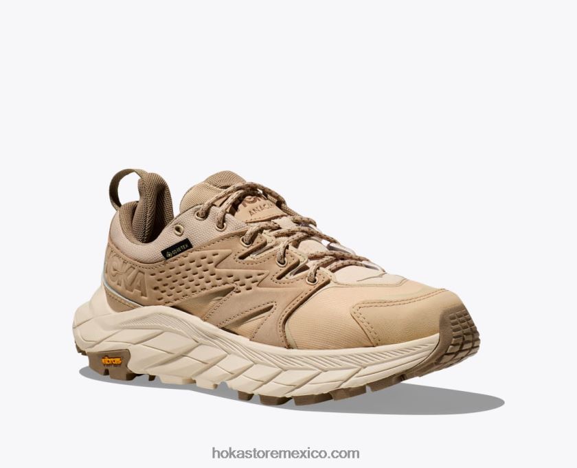 mujer Hoka anacapa baja gtx 62T0RT197 arena movediza / ponche de huevo