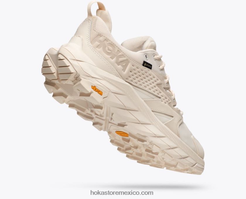 mujer Hoka anacapa baja gtx 62T0RT198 ponche de huevo/arenas movedizas