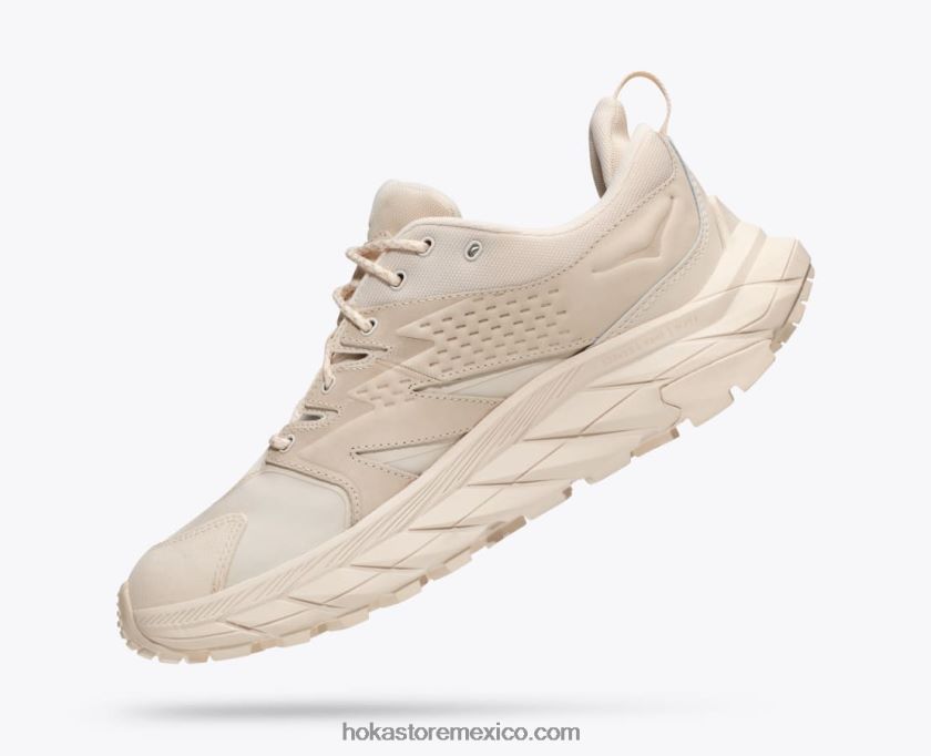 mujer Hoka anacapa baja gtx 62T0RT198 ponche de huevo/arenas movedizas