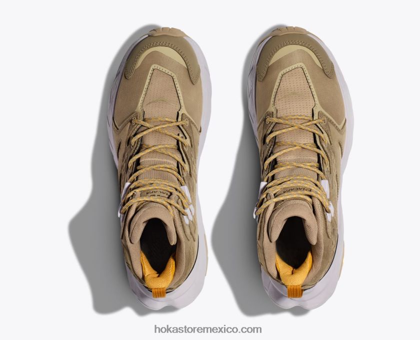 mujer Hoka anacapa mid gtx 62T0RT167 mármol duna/lila