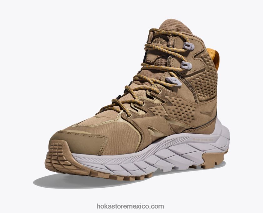 mujer Hoka anacapa mid gtx 62T0RT167 mármol duna/lila